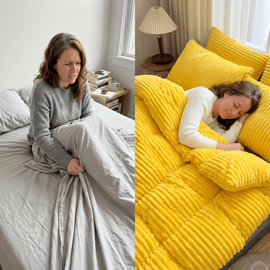 Matched Warmth from Pillow to Foot (Guaranteed)