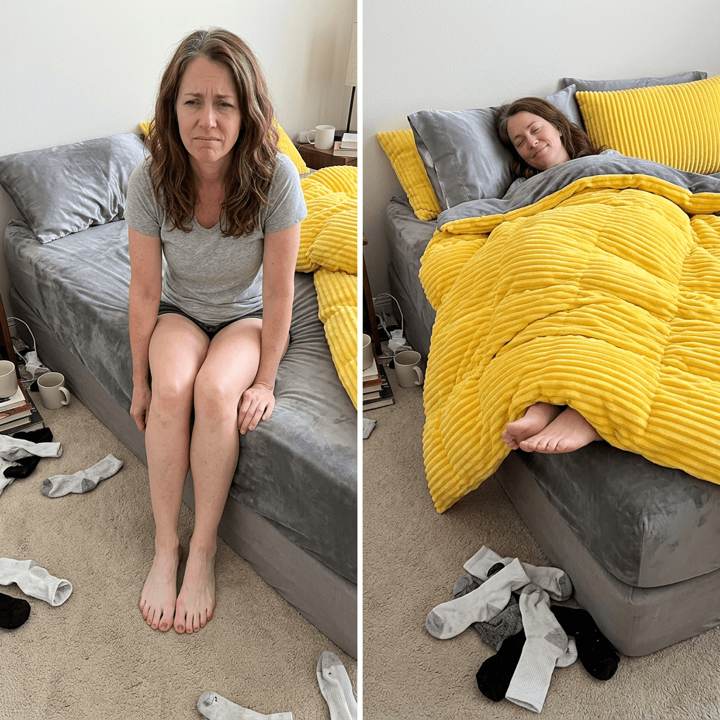 Feet Like Ice Blocks? Warm Before You Drift Off