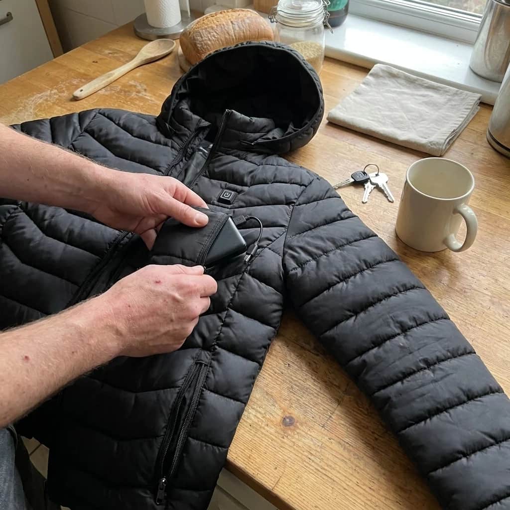 De Warmfront verwarmde jas